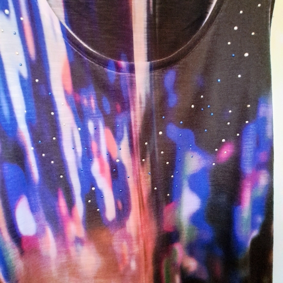 NEW WOMEN'S SLEEVELESS TOP TANK SIZE XL DAVINA - Picture 3 of 6